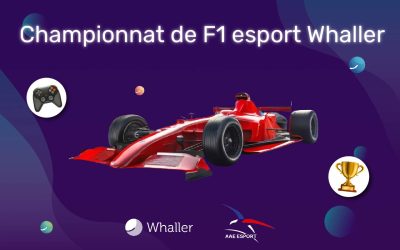 Whaller et l’AAEEG présentent le Championnat de F1 esport Whaller lors des Championnats Air Nationaux