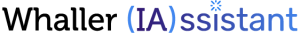 Logo Whaller (IA)ssistant