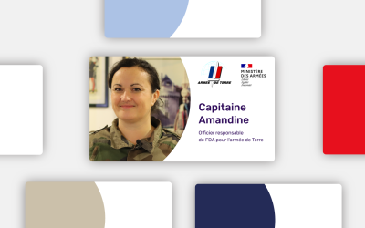 Interview du Capitaine Amandine,  Officier responsable de Famille des Armées pour l’armée de Terre