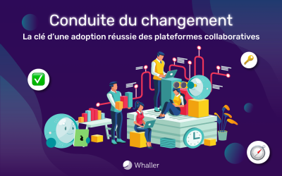 Conduite du changement : la clé d’une adoption réussie des plateformes collaboratives