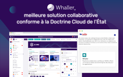 Whaller, meilleure solution collaborative conforme à la Doctrine Cloud de l’État