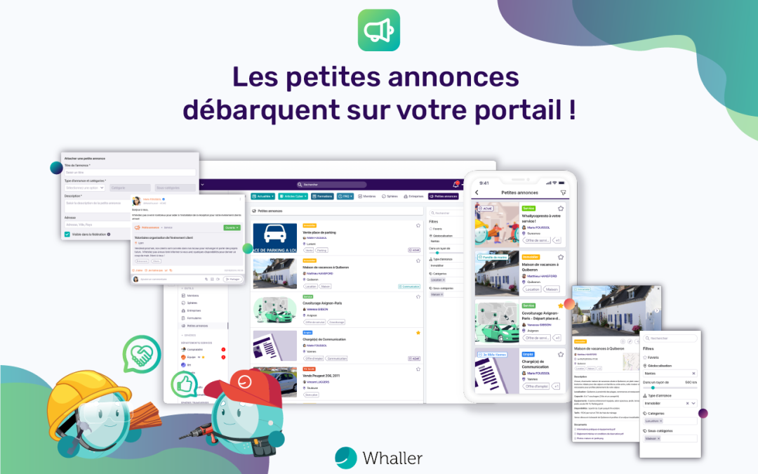 Whaller lance ses petites annonces : entraide et proximité au cœur de la collaboration souveraine