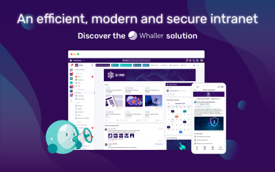 An efficient, modern and secure intranet: discover the Whaller solution