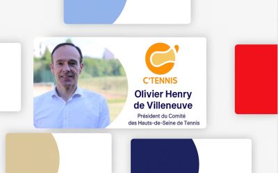 Interview d’Olivier de Villeneuve, Président du Comité de Tennis des Hauts-de-Seine
