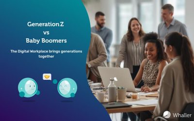 Generation Z vs Baby Boomers: the Digital Workplace brings generations together
