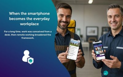 When the smartphone becomes the everyday workplace