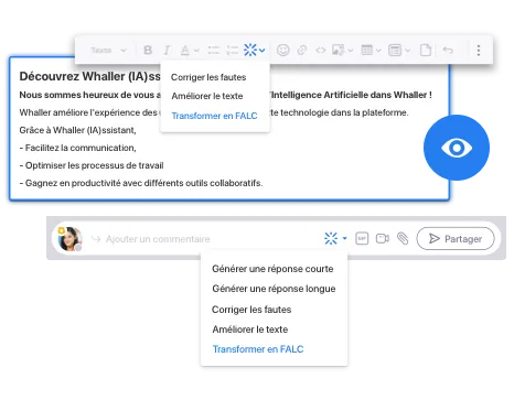 whaller (IA)ssistant accessibilité