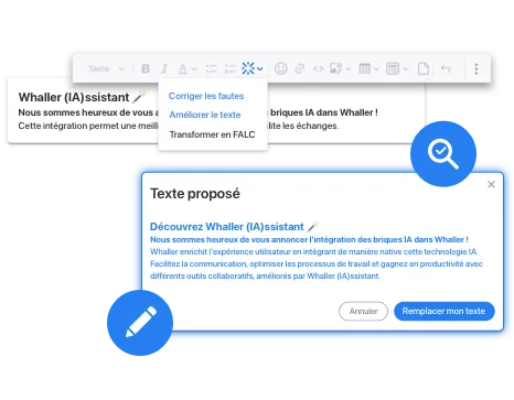 whaller (IA)ssistant amélioration