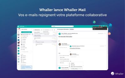 Whaller Mail : messagerie e-mail souveraine intégrée à Whaller